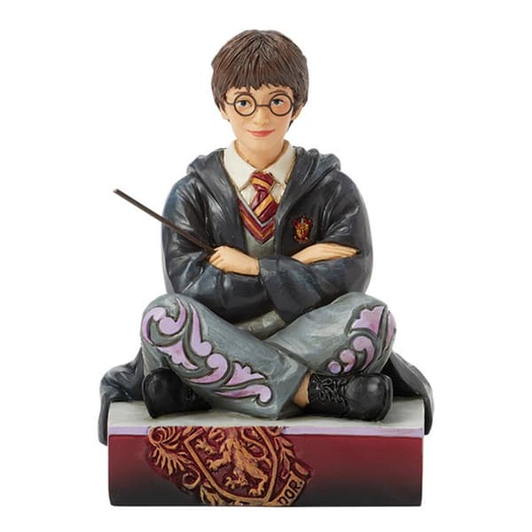 Jim Shore Harry Potter with Wand Figurine - image 