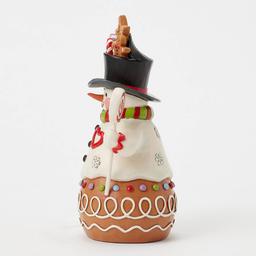 Jim Shore Gingerbread Snowman Christmas Figurine