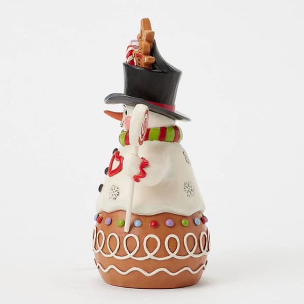 Jim Shore Gingerbread Snowman Christmas Figurine