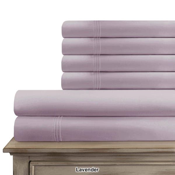 Superior 6pc. 1500 Thread Count Solid Deep Pocket Sheet Set