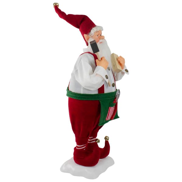 Northlight Seasonal 24in. Animated Elf Christmas Figurine