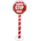 National Tree 60in. Pre-Lit LED Santa Stop Sign - image 1