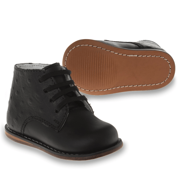 Baby Unisex Josmo® Medium Width Smooth Ostrich Walking Shoes