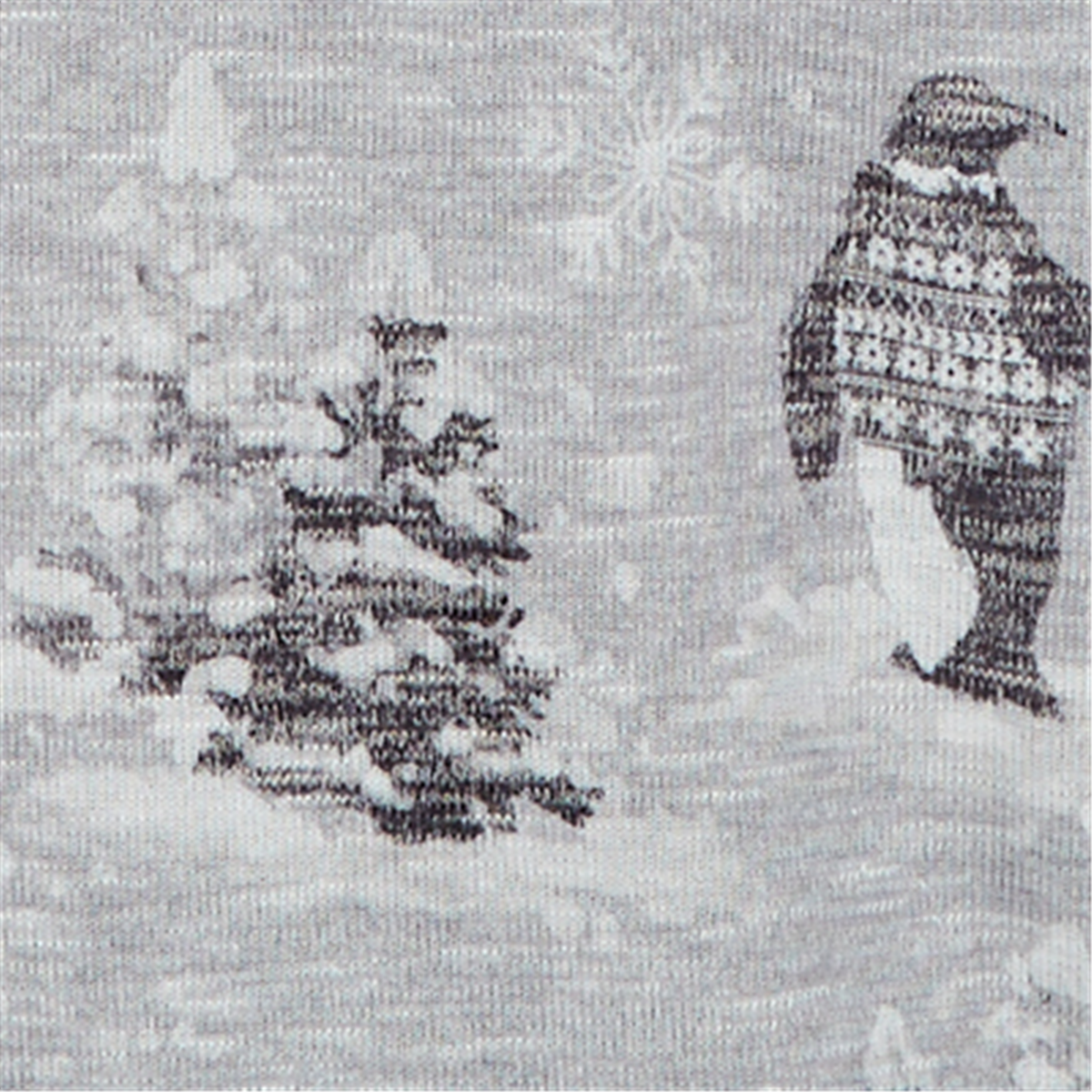 Womens Alfred Dunner Classics Penguins and Trees Blouse