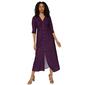Womens Standards &amp; Practices Pintuck Cuffed Maxi Dress - image 2