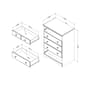 South Shore Summer Breeze Blueberry 5-Drawer Chest - image 3