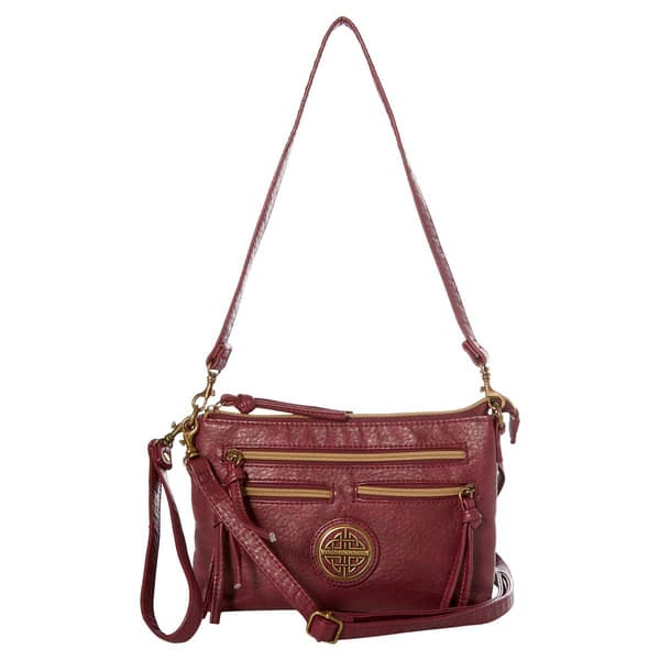 Stone Mountain Stone River Vinyl East/West 4-Bagger Crossbody - image 