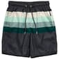 Mens Hawaiian Authentics Bold Stripe Islander Swim Trunks - image 1