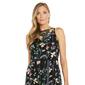 Womens R&M Richards Sleeveless Floral Illusion Neck Gown - image 3
