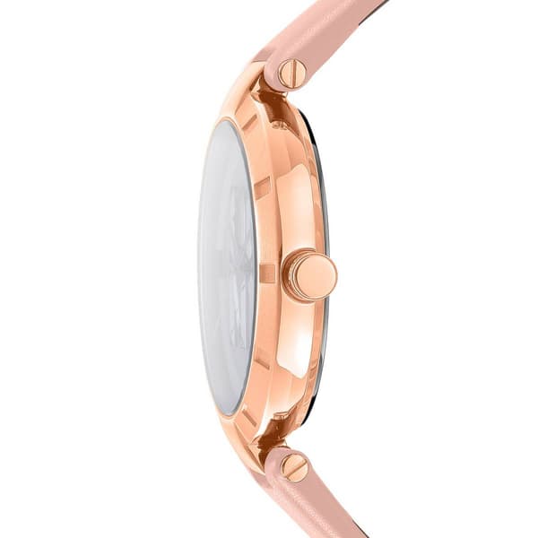 Womens DKNY Essential Logo White Dial Analog Watch - DK1L041L0035