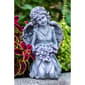 Hi-Line Gift Kneeling Angel Holding Flowers Garden Statue - image 7