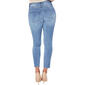 Petite Royalty Wanna Betta Butt 3 Button Skinny Repreve Jeans - image 3