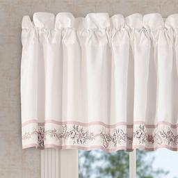Royal Court Avant Garden Window Straight Valance - 88x18