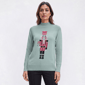 Womens Retrology Long Sleeve Nutcracker Mock Neck Sweater - image 1