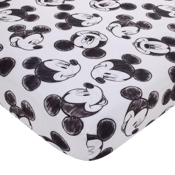 Disney Mickey Mouse Fitted Crib Sheet - image 