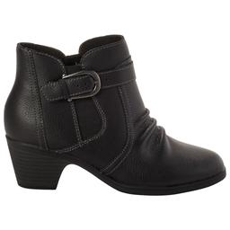 Womens Clarks Emily2 Opal Black Ankle Boots