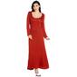 Womens 24/7 Comfort Apparel Long Sleeve Maxi Dress - image 6