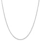 Gold Classics&#40;tm&#41; .65mm. White Diamond Cut Spiga Necklace - image 1