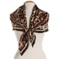 Womens Renshun Silky Animal Square Scarf - image 2
