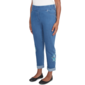 Womens Lack Victoria Embroidered Stretch Denim Ankle Pants - image 3