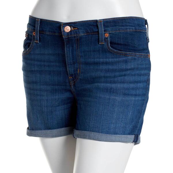 Womens Levi''s&#40;R&#41; Mid Length Shorts Update Wash-Stop the Confusion - image 