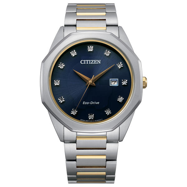 Mens Citizen&#40;R&#41; Eco-Drive Corso Diamond Watch - BM7494-51L - image 
