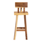 bali & pari Luli Suar Wood Bar Stool - image 4
