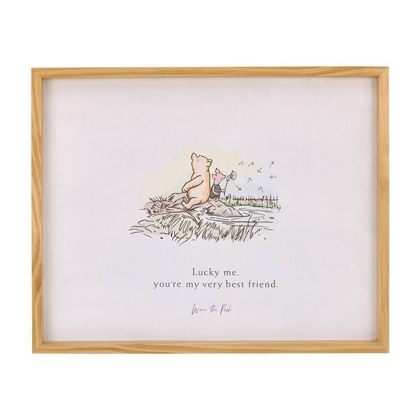 Disney Classic Pooh Lucky Me Canvas - image 