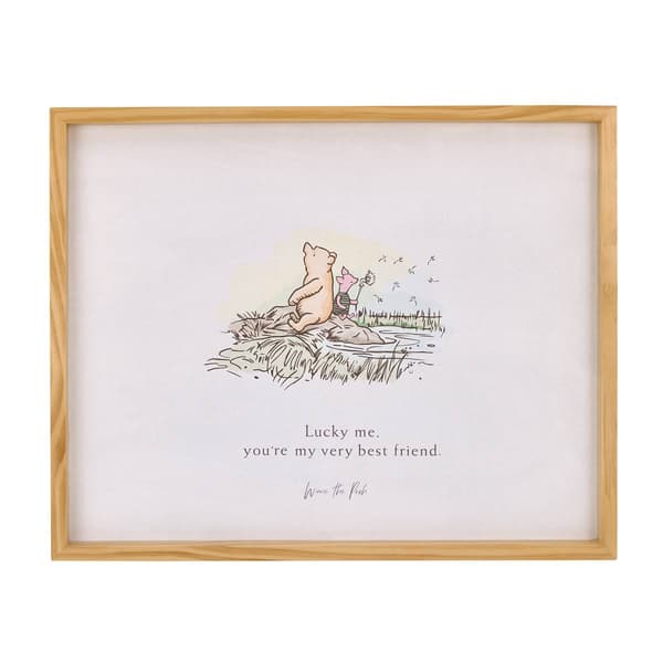 Disney Classic Pooh Lucky Me Canvas - image 