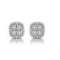 Nova Star&#174; 1/10ctw. Lab Grown Diamond Cushion Stud Earrings - image 3