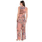 Womens R&M Richards Sleeveless Ikat Patchwork Jumpsuit - image 2