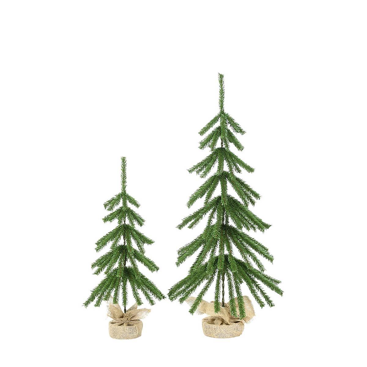 Kurt S. Adler Alpine Trees - Set of 2