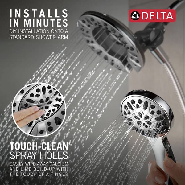 Delta® In2ition 4 Setting 2 in 1 Shower Head