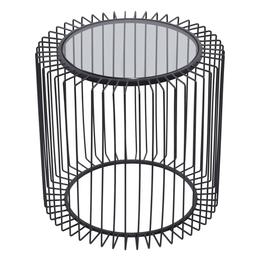 9th & Pike® Black Contemporary Metal Accent Table