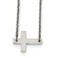 Gold Classics&#40;tm&#41; Religious Sideways Cross Necklace - image 1