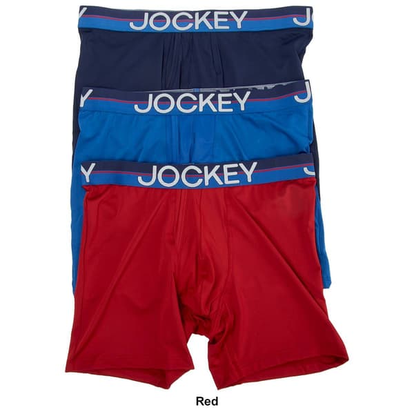 Mens Jockey® 3pk. Infinite Cool Boxer Briefs