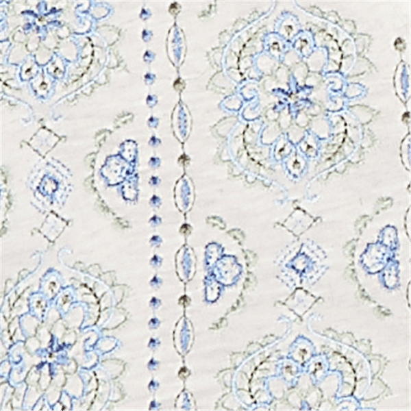 Petite Alfred Dunner St. Augustine Medallion Embroidery Blouse