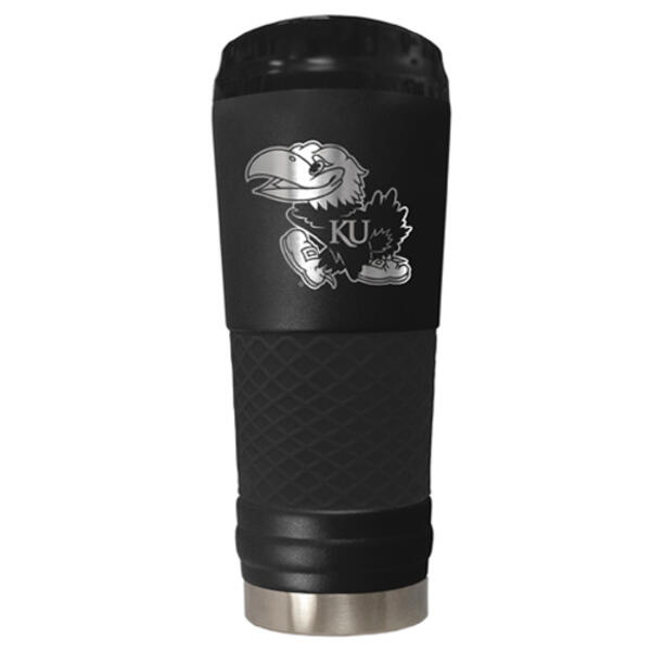 NCAA Kansas Jayhawks Powder Coated Stainless Steel Tumbler - image 