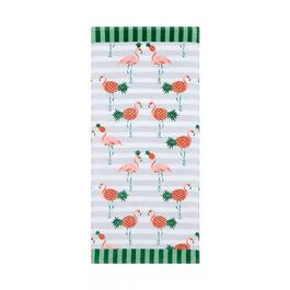 Flamingo Pineapple Beach Towel