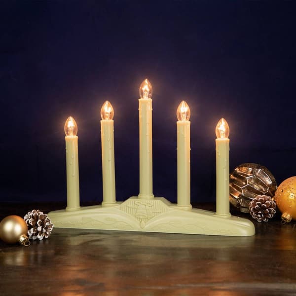 Northlight Seasonal 14.5in. Christmas Chandelier Candle Lamp