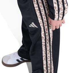Girls (4-6x) adidas® Leopard 3 Stripe Tricot Jacket & Pants Set