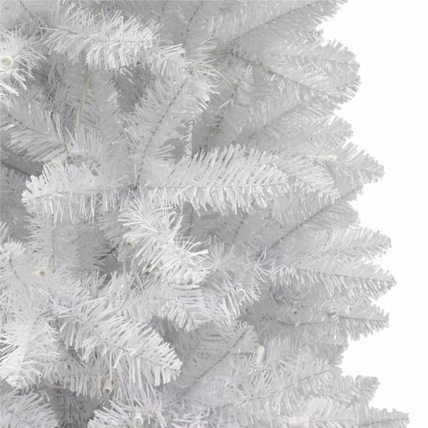 Puleo International 6ft. Pre-Lit Artificial Pine Christmas Tree