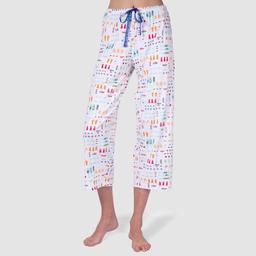 Womens HUE After Dinner Dwink Printed Capris