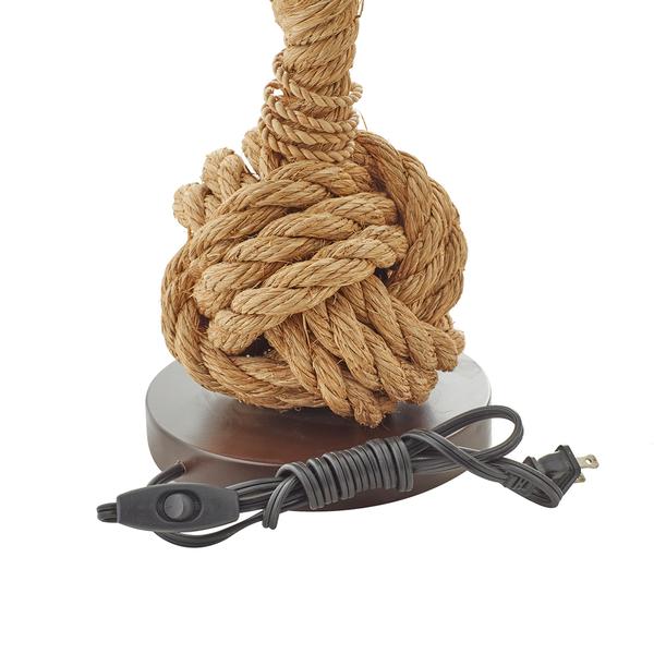 9th & Pike® Brown Metal Rustic Table Lamp