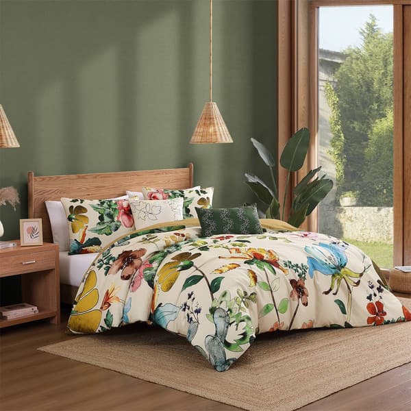 Bebejan(R) Radiance Cotton 5pc. Reversible Comforter Set - image 