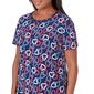 Womens Alfred Dunner All American Linking Hearts Tee - image 2