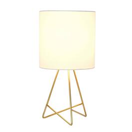 Simple Designs Down to the Wire Table Lamp w/Fabric Shade