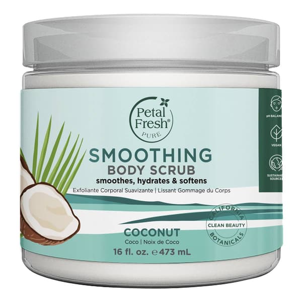 Petal Fresh Pure Smoothing Coconut Body Scrub - image 