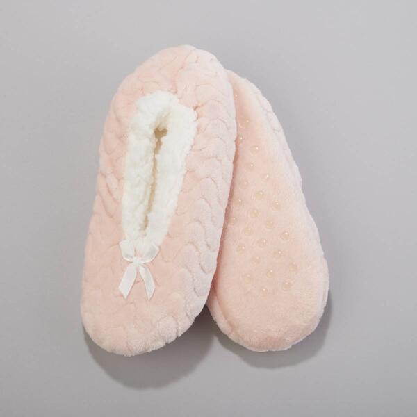 Womens Fuzzy Babba 1pk. Waves Slipper Socks - image 