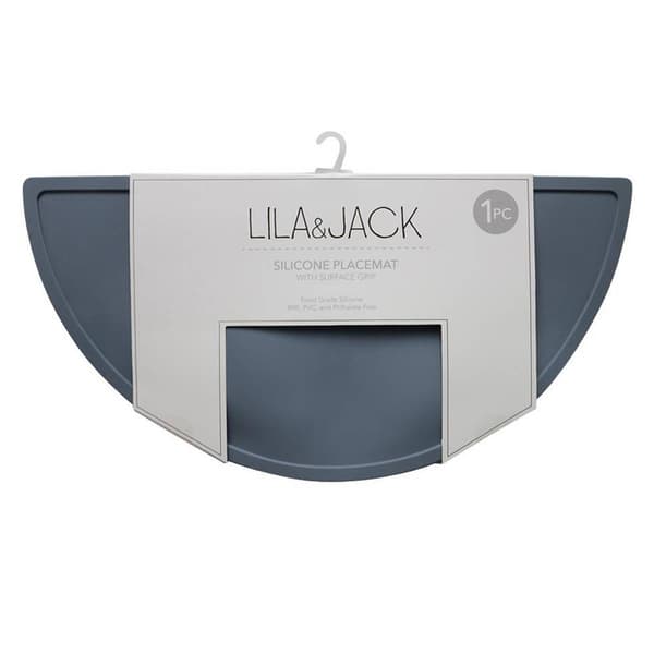Baby Boy Lila & Jack Half Moon Silicone Placemat